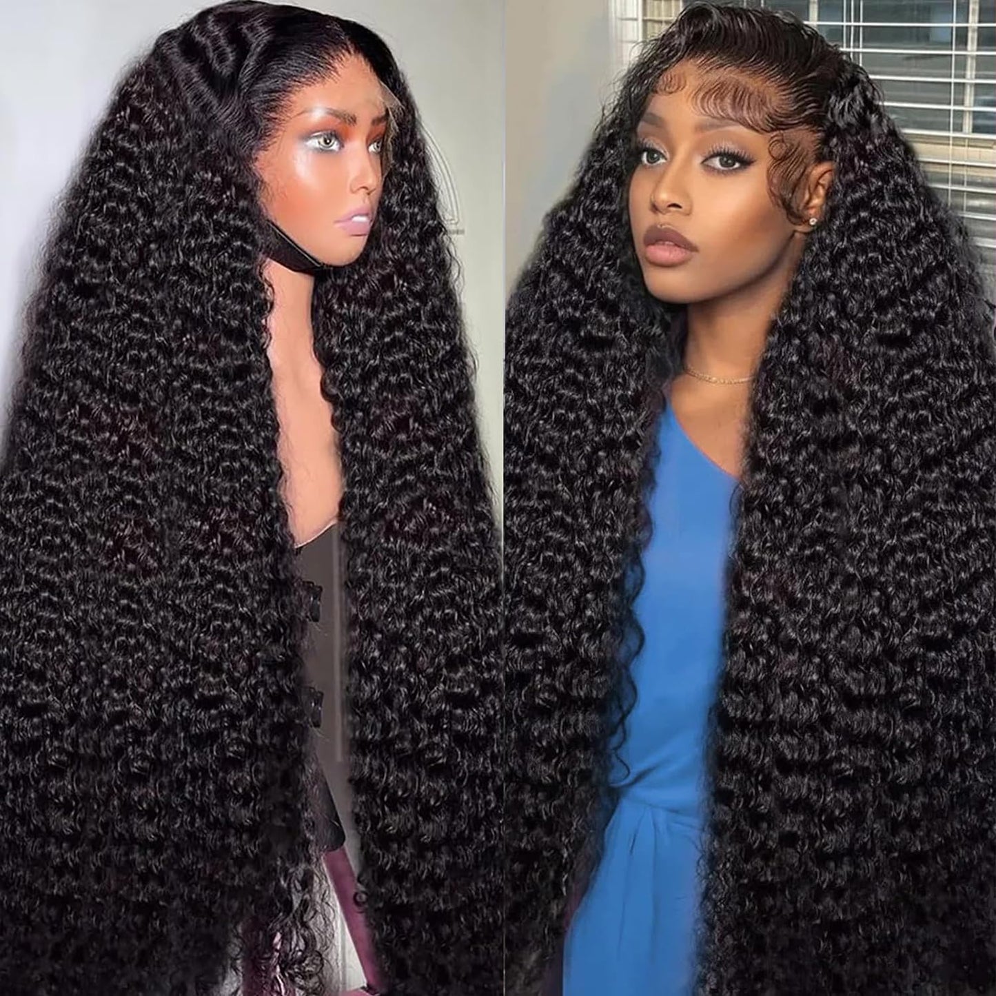 Deep Wave Bob Wig - 200 Density HD Lace Front Human Hair | Glueless Short Curly 12 Inch for Black Women