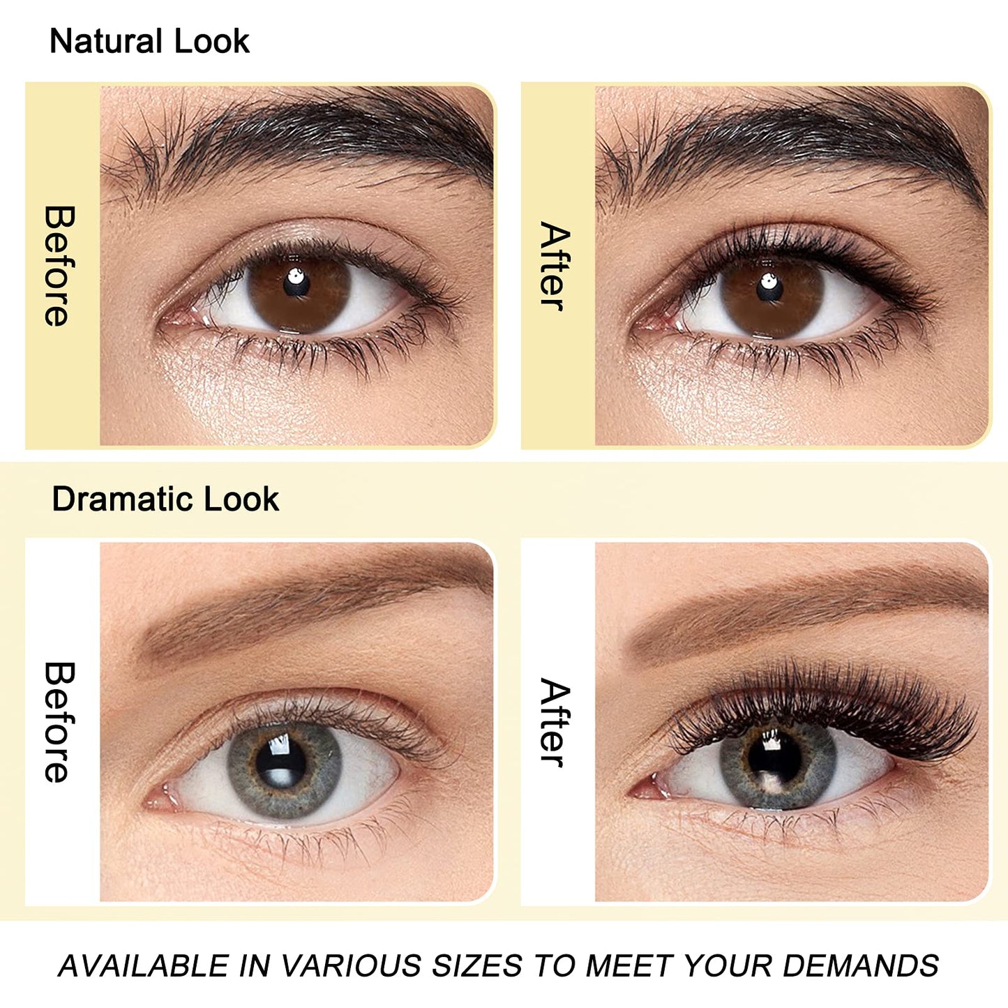QUEWEL DIY Lash Extension Kit, Mixed 3 Styles cluster lashes Kit 176PCS Lash Clusters Multi-type Individual Lash Cluster Kit with Lash Bond and Seal Eyelash Glue Lash Tweezers(Collection-style A-BY2)