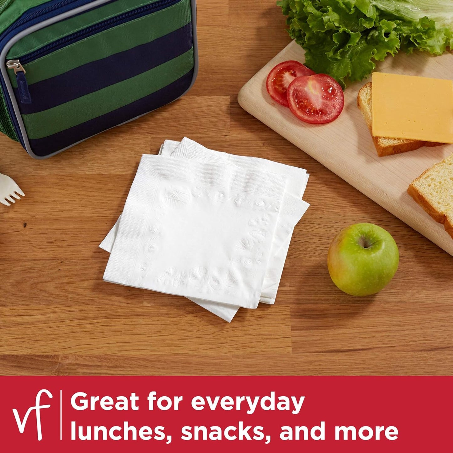 Everyday Paper Napkins - Soft & Smooth Disposable Napkins | 200 Count for Meals