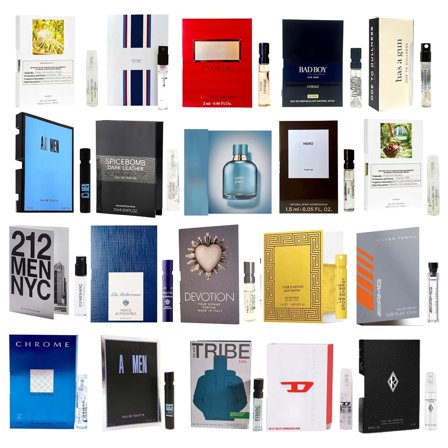 Men's Cologne Samples - Discover 10 Designer Fragrances for Every Occasion