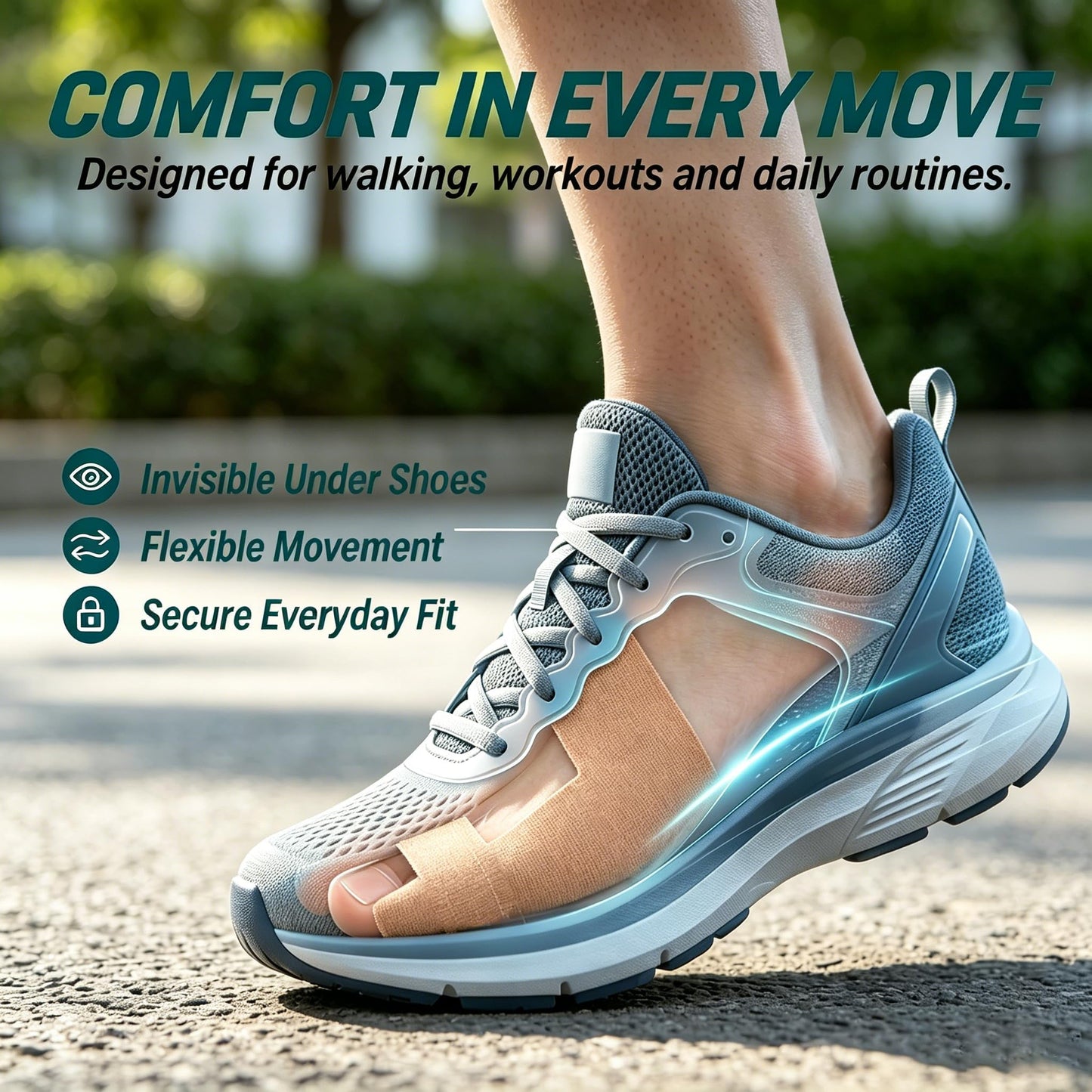 Pre-Cut Bunion Self-Adhesive Hallux Valgus Corrector