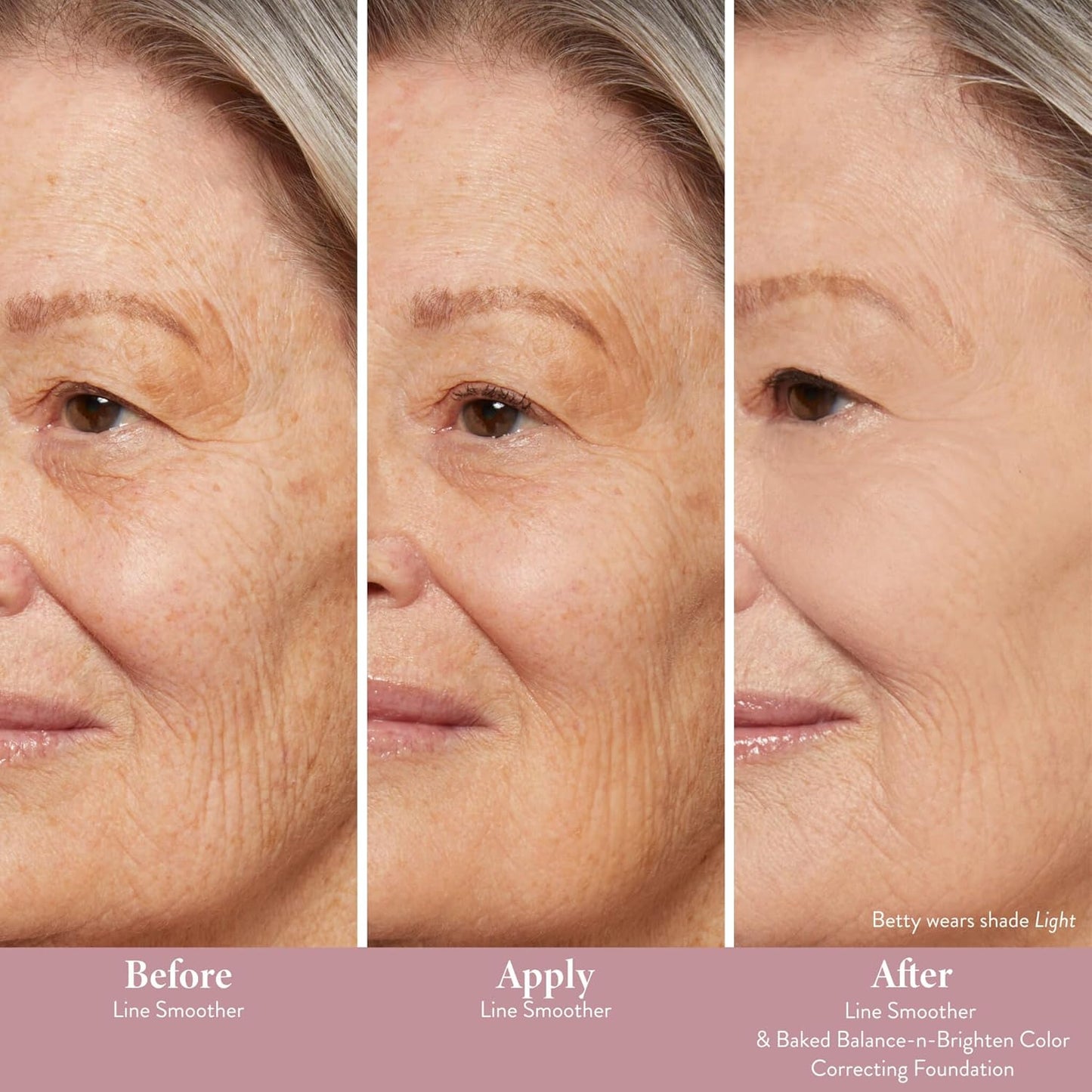 Laura Geller Targeted Fine Line Blurring Primer - Smooths Wrinkles & Pores | Tinted with Vitamin C & Niacinamide for Mature Skin