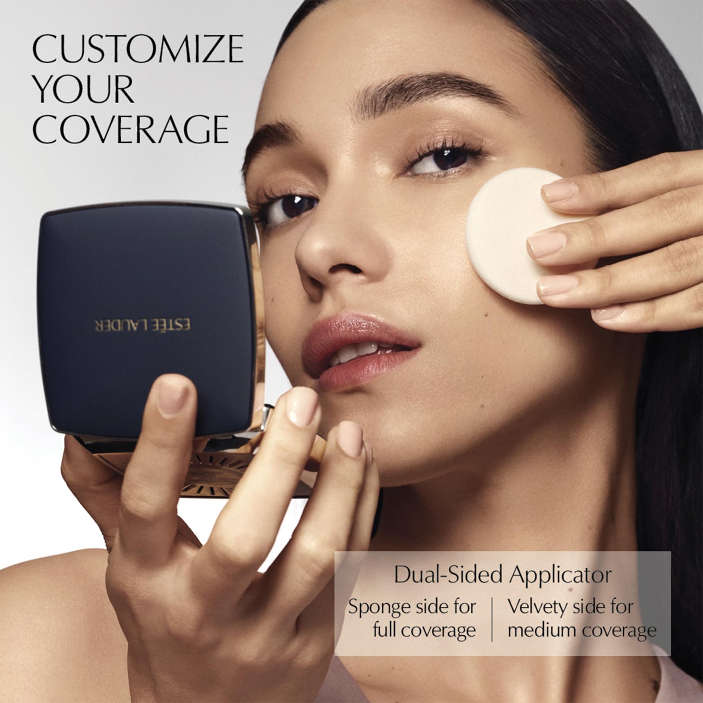 Estée Lauder Double Wear 12-Hour Stay-in-Place Matte Face Powder Foundation | Controls Oil & Shine, 0.39 Ounce, 2N1 Desert Beige