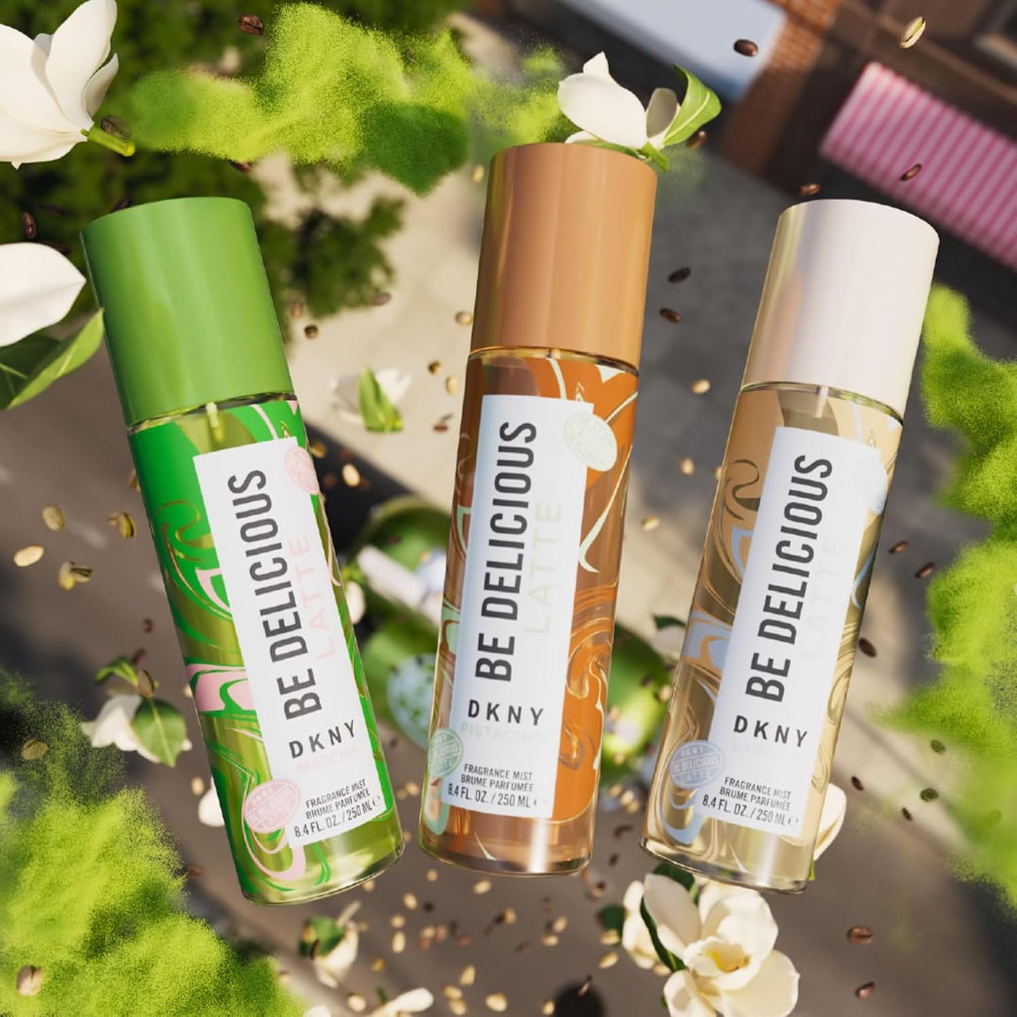 Be Delicious Latte Pistachio Fragrance Mist for Women - 8.4 Fl. Oz. | Refreshing Scent