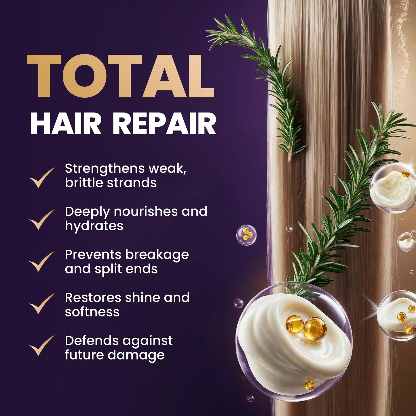 FOLICARE Hair Thickening Conditioner & Structural Repair Treatment | The 8-Week Density Protocol to Achieve Structurally Sound, Measurably Thicker Hair Resilient to Styling - 8.5 Fl oz