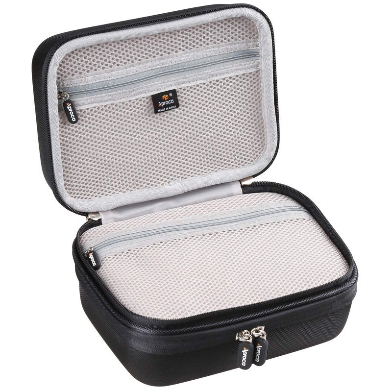 Aproca Case Compatible with Andis 75020 Professional Cordless Fade Combo Envy Li Clipper & Slimline Li Trimmer, Portable Storage Bag for Accessories (Case Only)