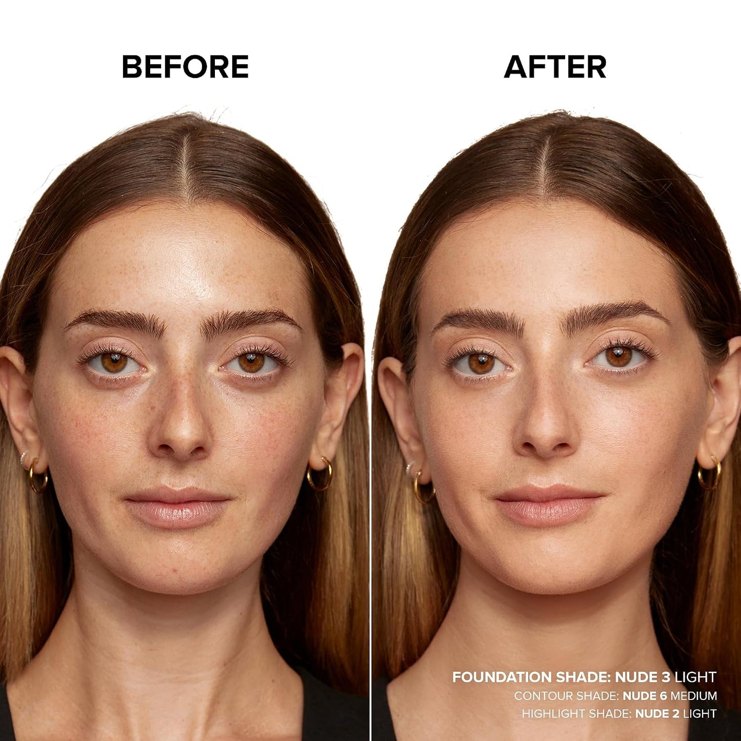 Nudestix Tinted Blur Foundation Stick - Cream-to-Powder Lightweight Makeup for Pores & Blemishes | Natural-Matte Finish