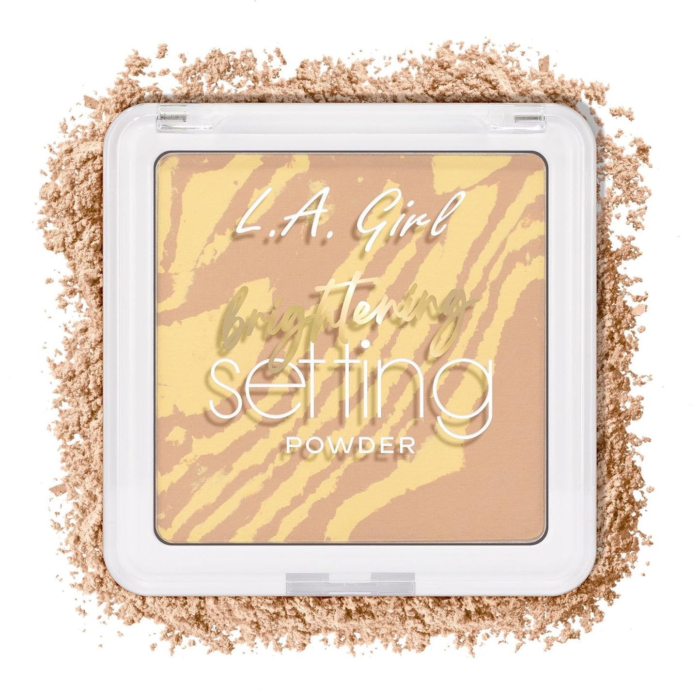 L.A. Girl Marble Setting Powder - Brightening Face Powder for Flawless Finish | GPS169