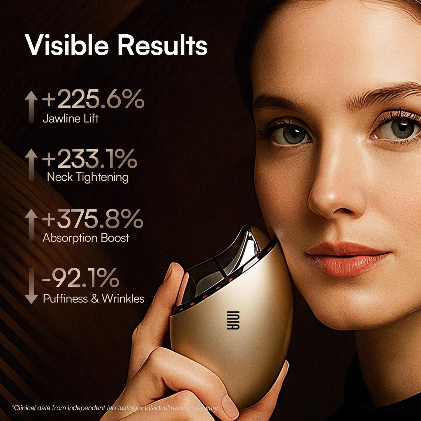 7-in-1 Red Light Therapy Gua Sha Facial Massager - Thermal & Cryo Modes for Puffiness & Firming