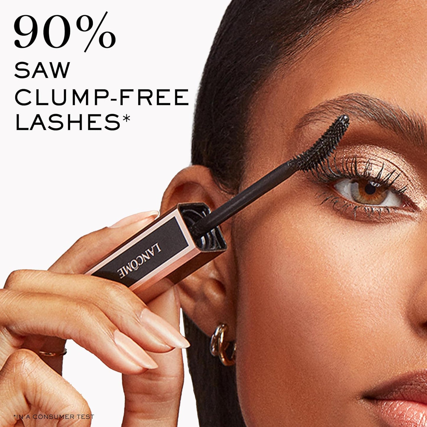 Lancôme Lash Idôle Mascara - Lash-Lifting & Volumizing Formula for Instant Volume | Smudge-Proof, 24-Hour Wear, Black