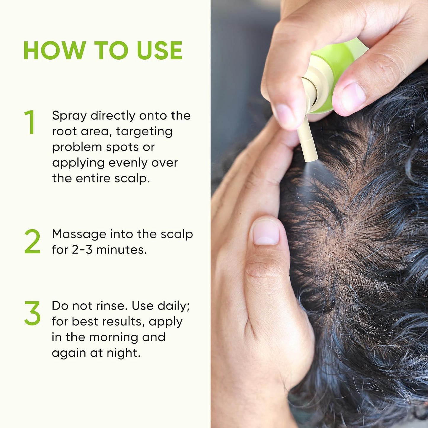 Svvimer Hair Growth Serum Spray - Rosemary & Biotin for Thinning Hair - Promotes Healthy Scalp & Fuller Hair | 2.7 fl oz