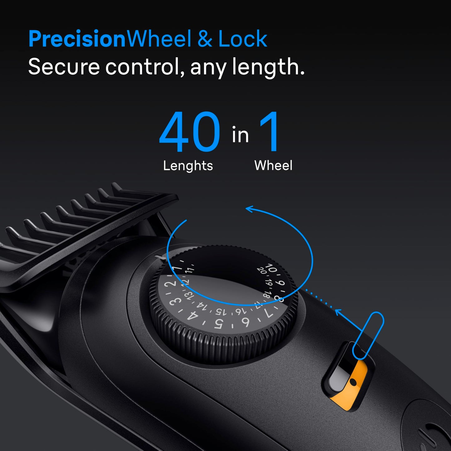 Braun All-in-One Series 7 Men's Electric Beard Trimmer, Hair Clipper, Shaver & Razor for Face, Hair & Body, All-in-One AIO 7535 with Gillette ProGlide Razor, Cordless
