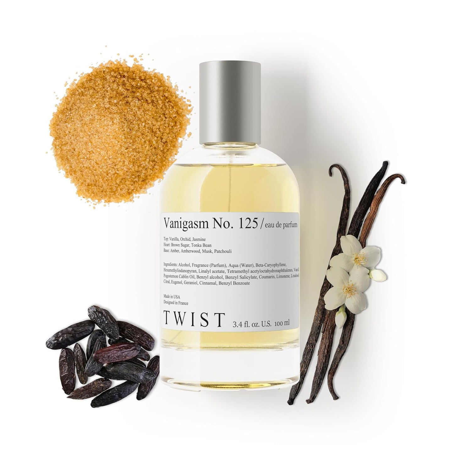 Eau De Parfum Inspired by Burberry Her - Long-Lasting Strawberry & Vanilla Fragrance Spray | 100 ml | Vegan & Clean Ingredients