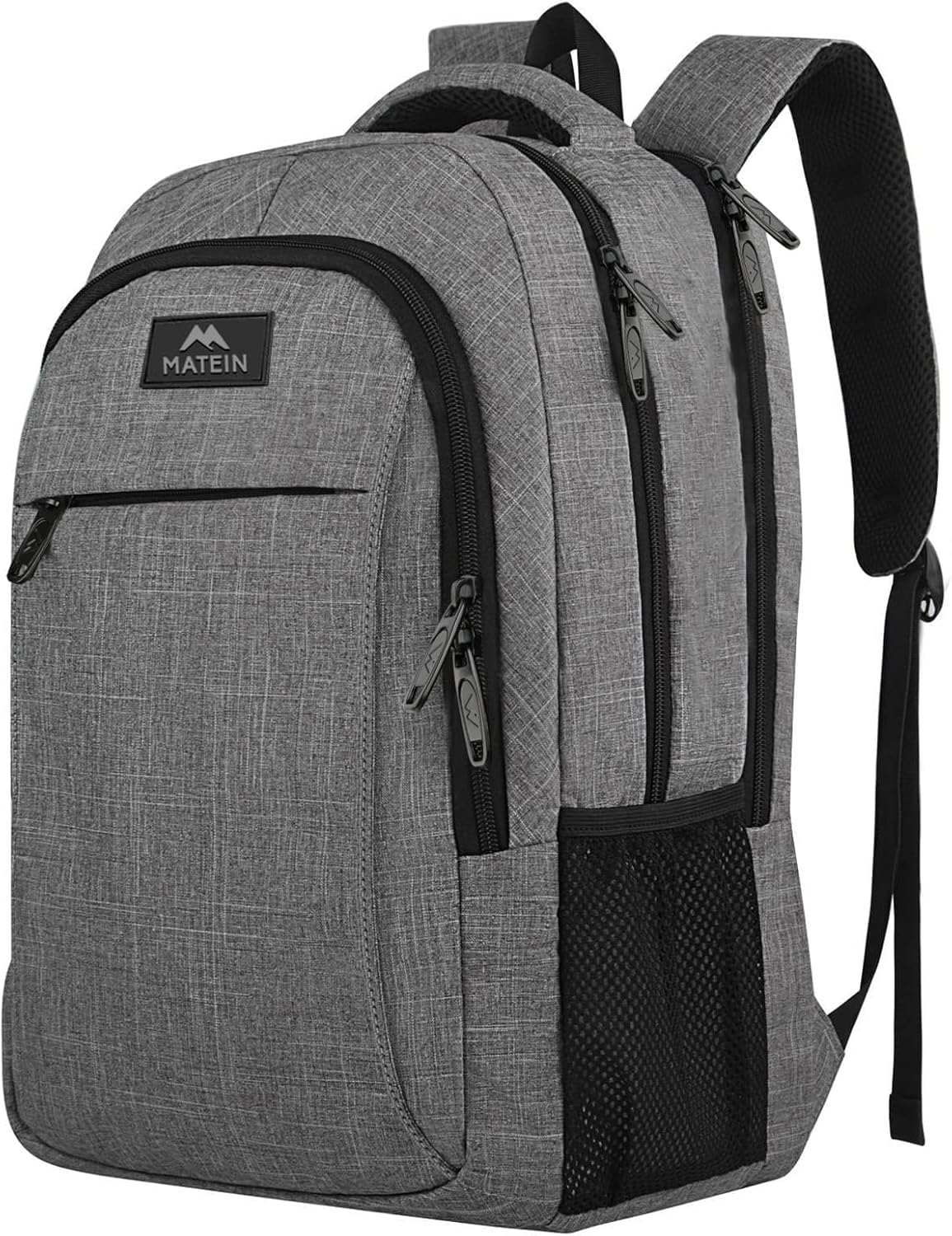 MATEIN Travel Laptop Backpack - Anti-Theft Water-Resistant Bag for 15.6" Laptops | Grey