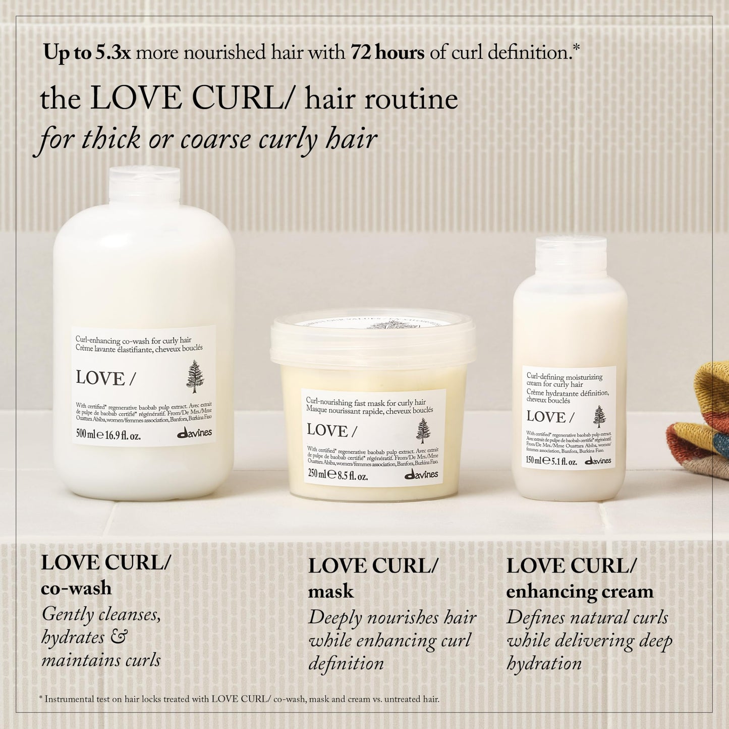 LOVE CURL/Mask, 8.5 oz.