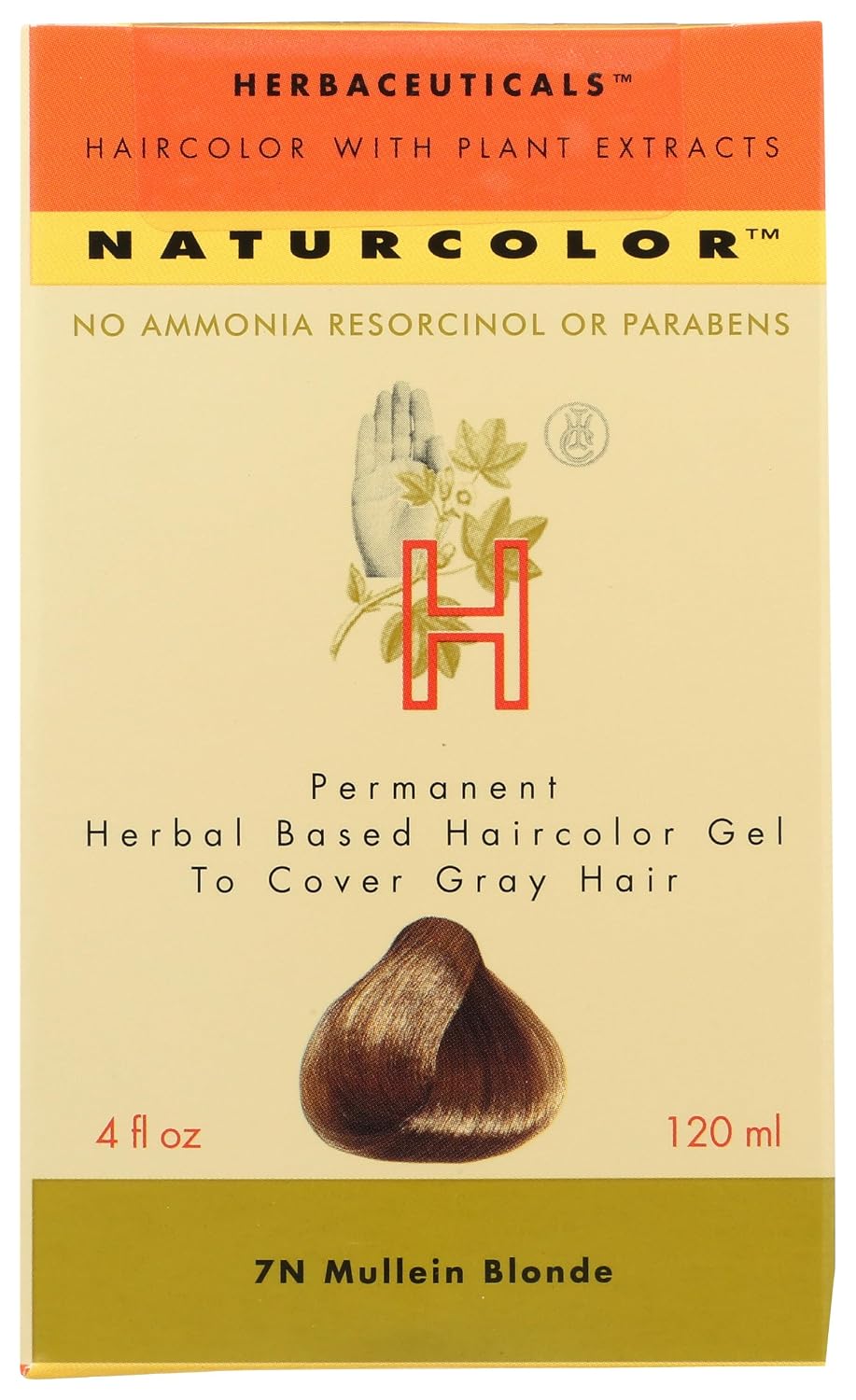 Naturcolor Hair Dye - 7C Caraway Blonde Permanent Hair Color, 4 Ounce