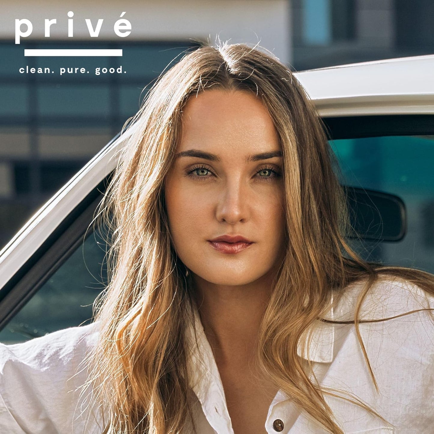 Prive Vanishing Hair Oil - Lightweight Anti Frizz Oil for Shine and Smoothness - Hydrating Hair Oil with Baobab, Kukui and Carrot Seed Oils - Non Greasy, Vegan - 4 oz