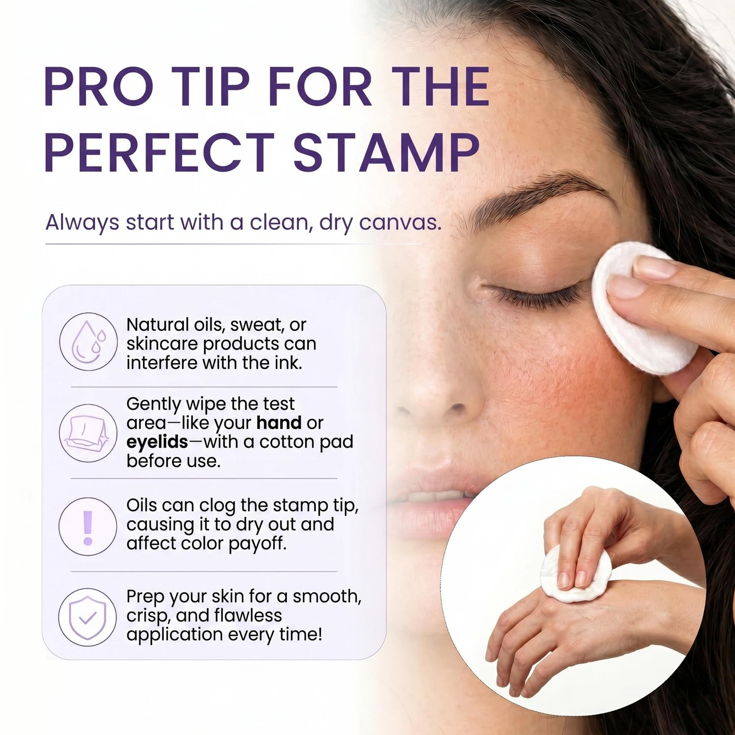 Unicos Winged Eyeliner Stamp - 90° Ergonomic Cat Eye Makeup Tool with Dual-Sided L/R Symmetry, Waterproof & Smudge-Proof Liquid Eye Liner Pen, 2.1ml High Capacity, Long Lasting Finish, 12mm