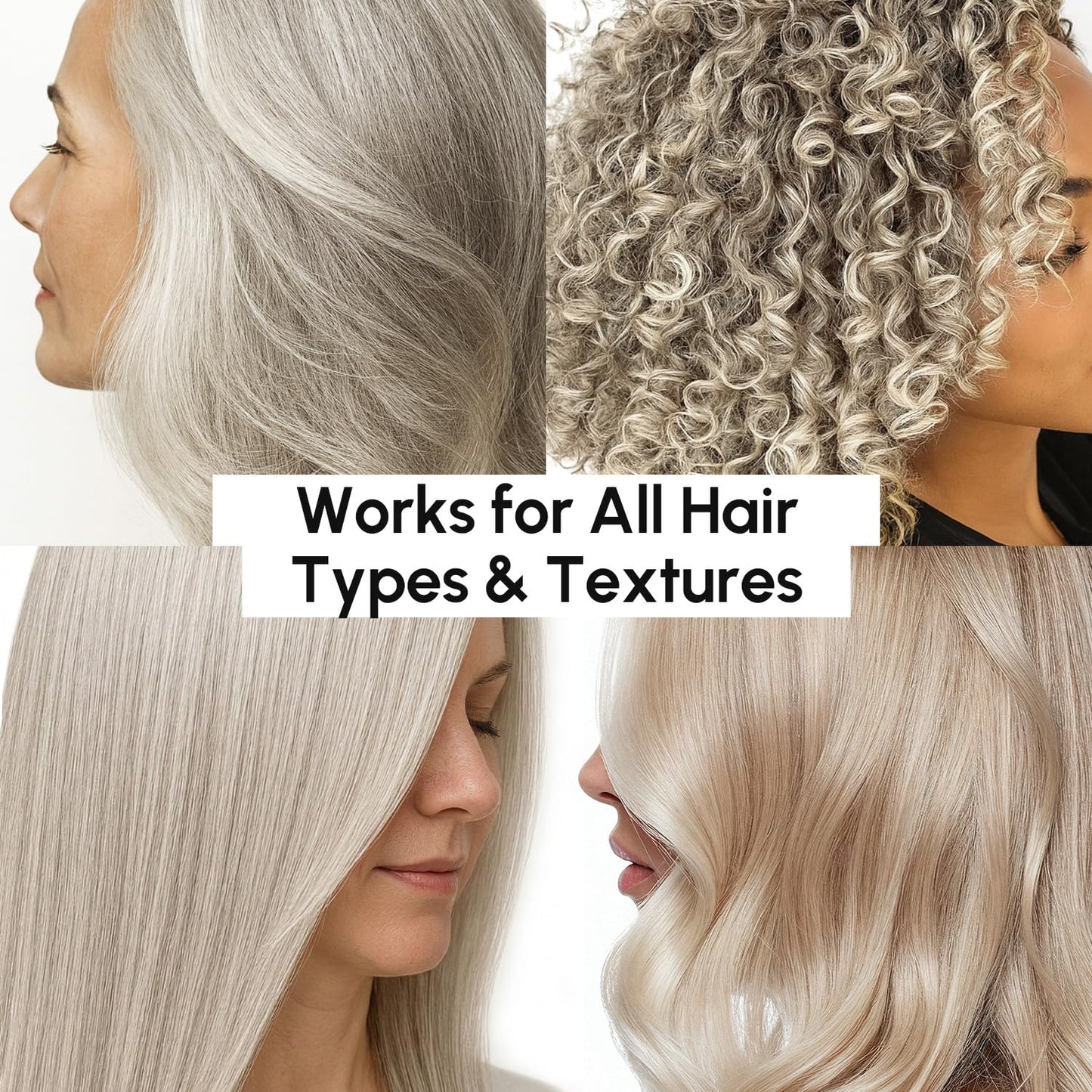 Anti Yellow Purple Hair Mask - Hydrating Deep Conditioner for Damaged, Curly, Blonde & Brassy Hair | Purple Toner
