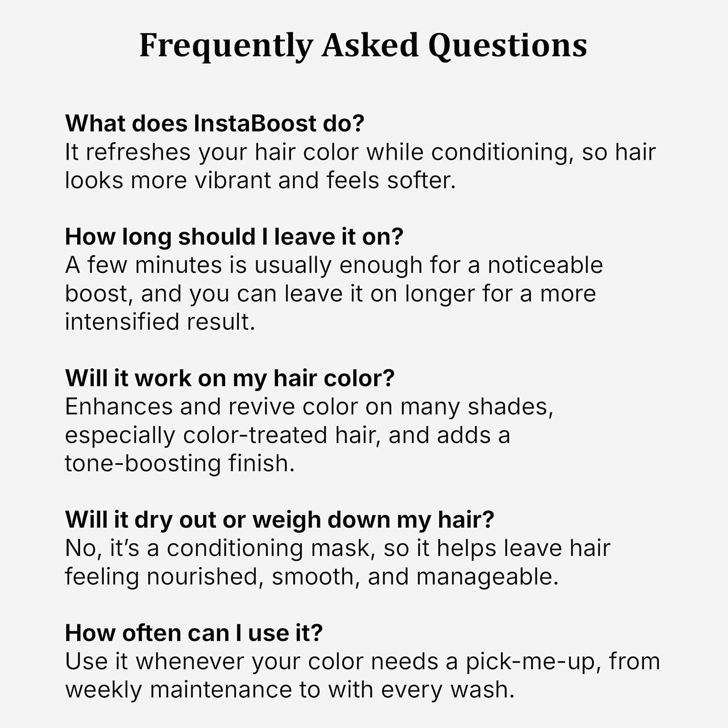 InstaBoost TEAL Color Depositing Conditioner - Deep Conditioning Hair Mask for Instant Color | 6.8 Fl Oz