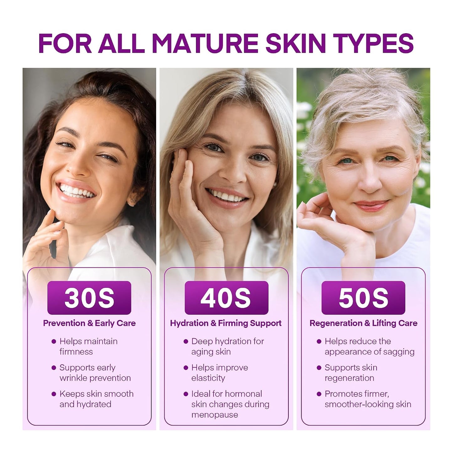 Crepey Neck Firming Cream - Hydrating Peptide & Bakuchiol Moisturizer for Wrinkles | 1.69 fl oz