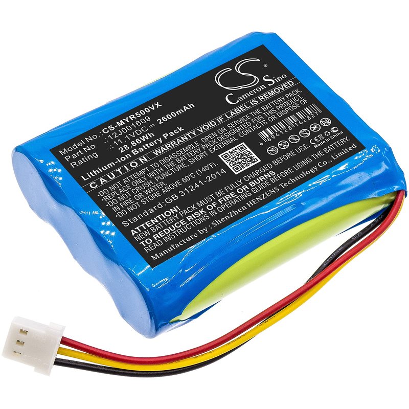 BCXY Battery Replacement for Moneual Everybot RS500 Everybot RS700 12J001609