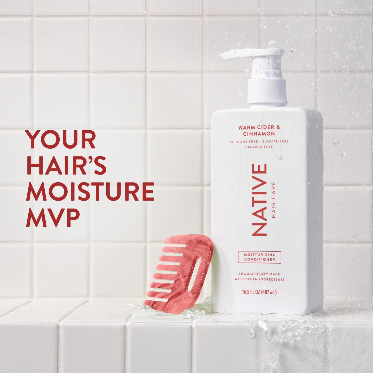 Native Moisturizing Conditioner Warm Cider & Cinnamon 16.5 fl Oz.