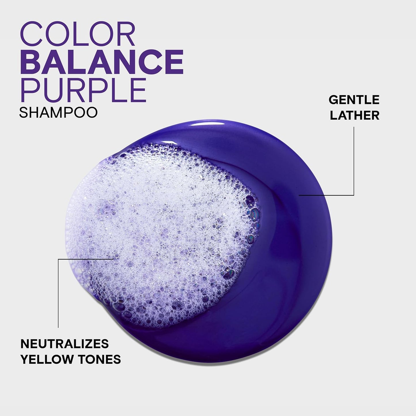 Joico Color Balance Purple Shampoo - Eliminate Brassy Tones & Boost Shine | For Cool Blonde & Gray Hair | UV Protection