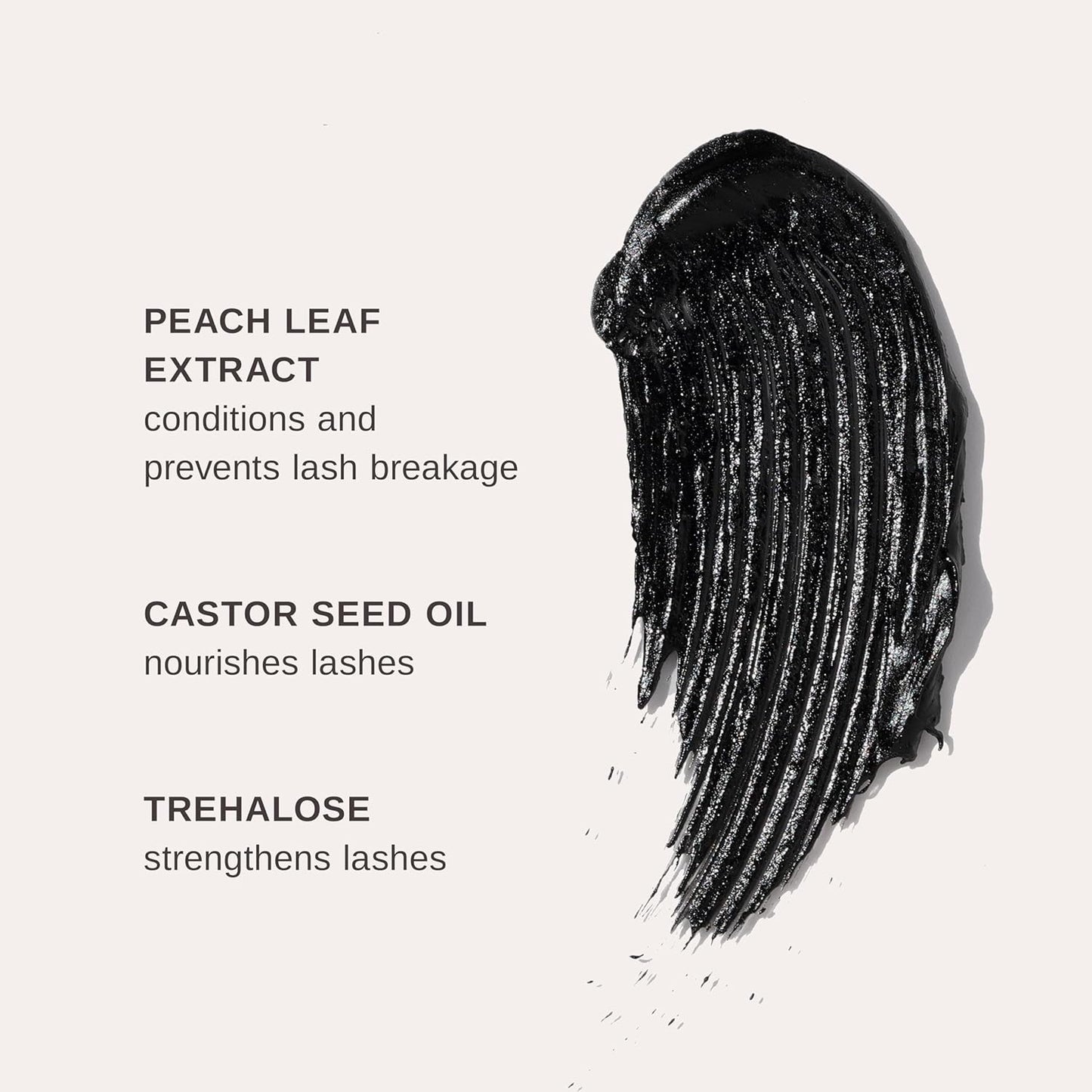 Mile High Club Black Mascara - Lengthening & Defining Formula for Full, Fanned Out Lashes | Smudge-Proof, 0.31 fl oz