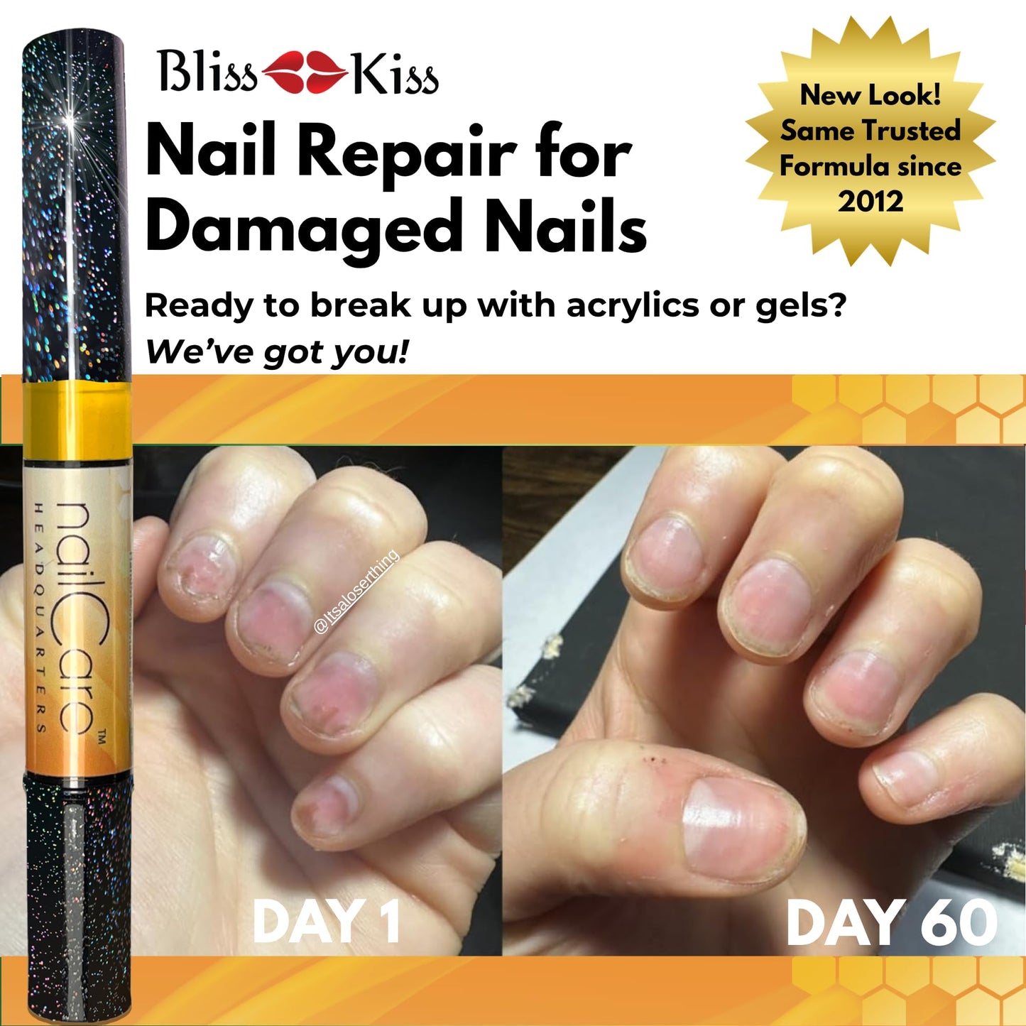 Nail Care Headquarters Simply Pure Cuticle Oil Pen for Nails - Nail Strengthener & Growth Serum for Damaged Nails, Hangnails w/Jojoba cuticle oil—Milk & Honey Fragrance