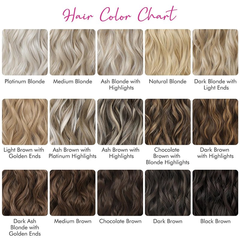 REECHO Clip-In Hair Extensions - 24" Thick Long Beach Waves | Black Invisible Lace Weft Synthetic Hairpieces