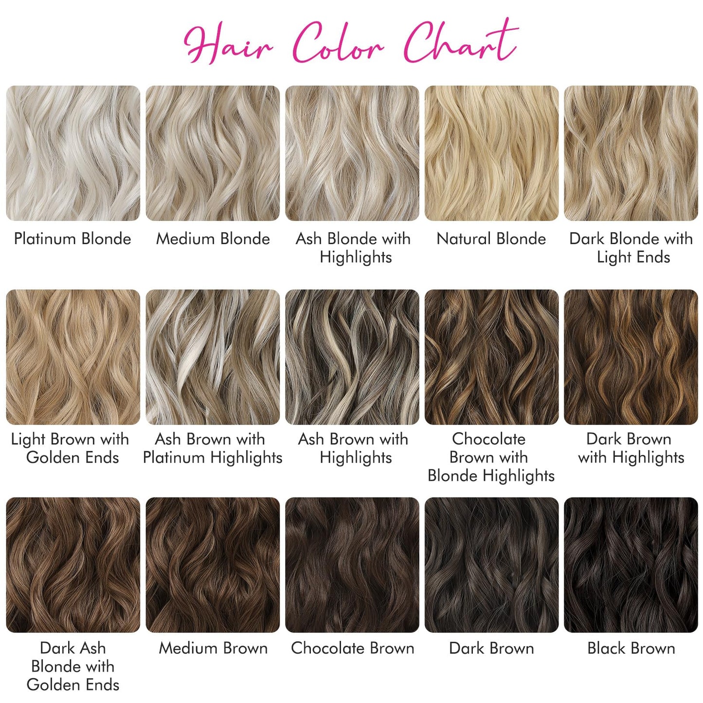 REECHO Hair Extensions,4PCS Clip in Extensions 24''Thick Long Brown hair extensions HE003 Invisible Lace Weft Natural Synthetic Hairpieces– Chocolate Brown with Blonde Highlights(4PC278)