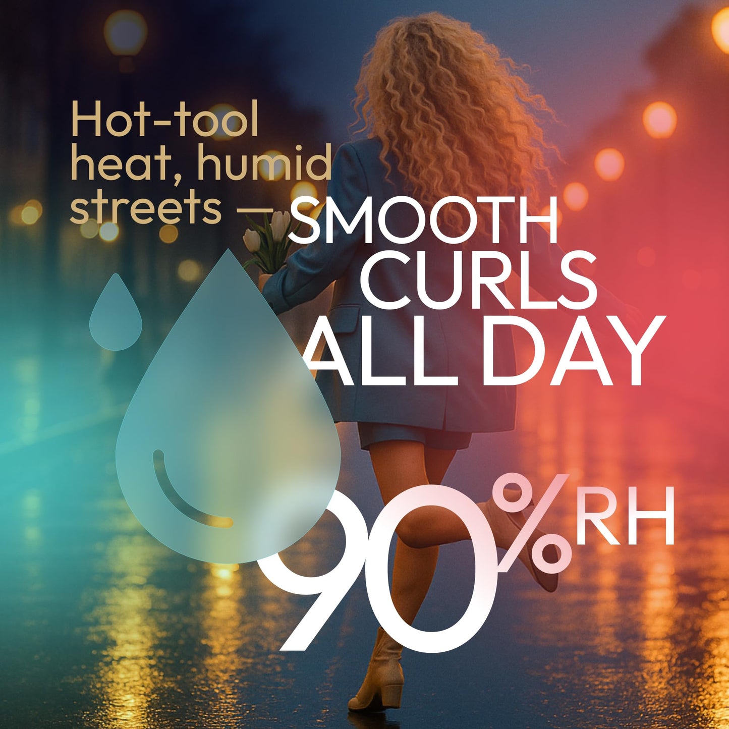 SUNATORIA Curl Cream — Lightweight Anti-Frizz Curl Defining Cream for Curly & Wavy Hair, Hydrating Leave-In Styling with Macadamia, Argan & Castor Oil, Vegan, Crema para Rizos, 6.8 fl oz