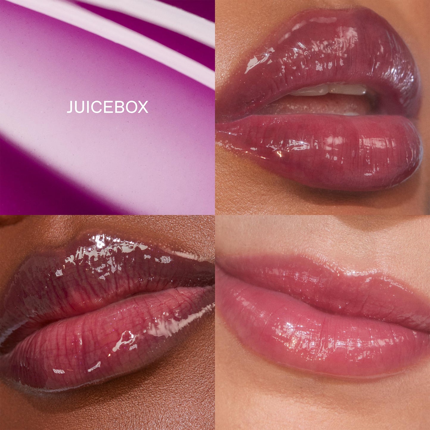 r.e.m. beauty by ariana grande | Essential Drip Glossy Balm in Juicebox | High Shine Nourishing Lip Balm | Hydrating Hyaluronic Acid | Smooth Glossy Finish
