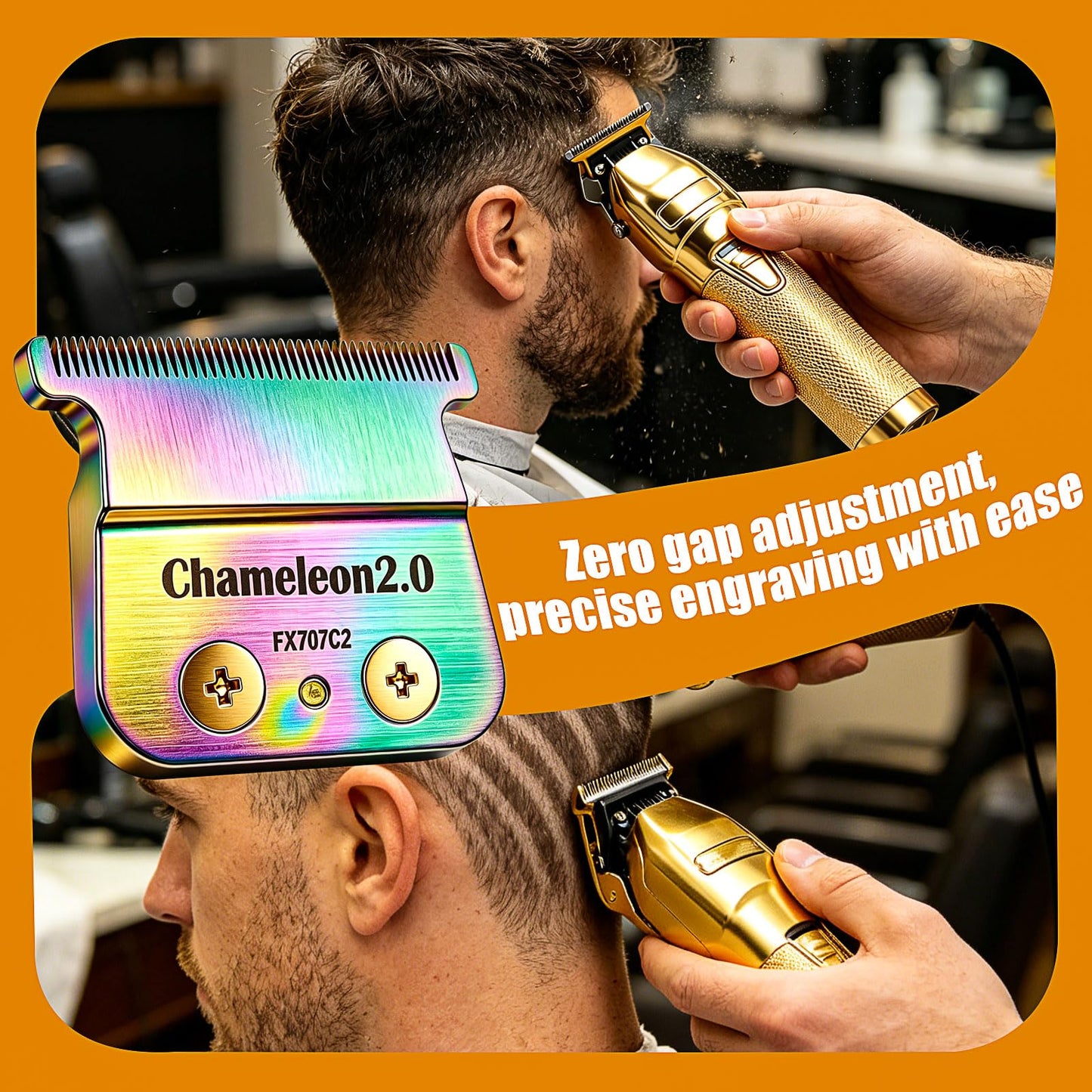 Replacement Blades Compatible with BaByliss PRO Hair Trimmers