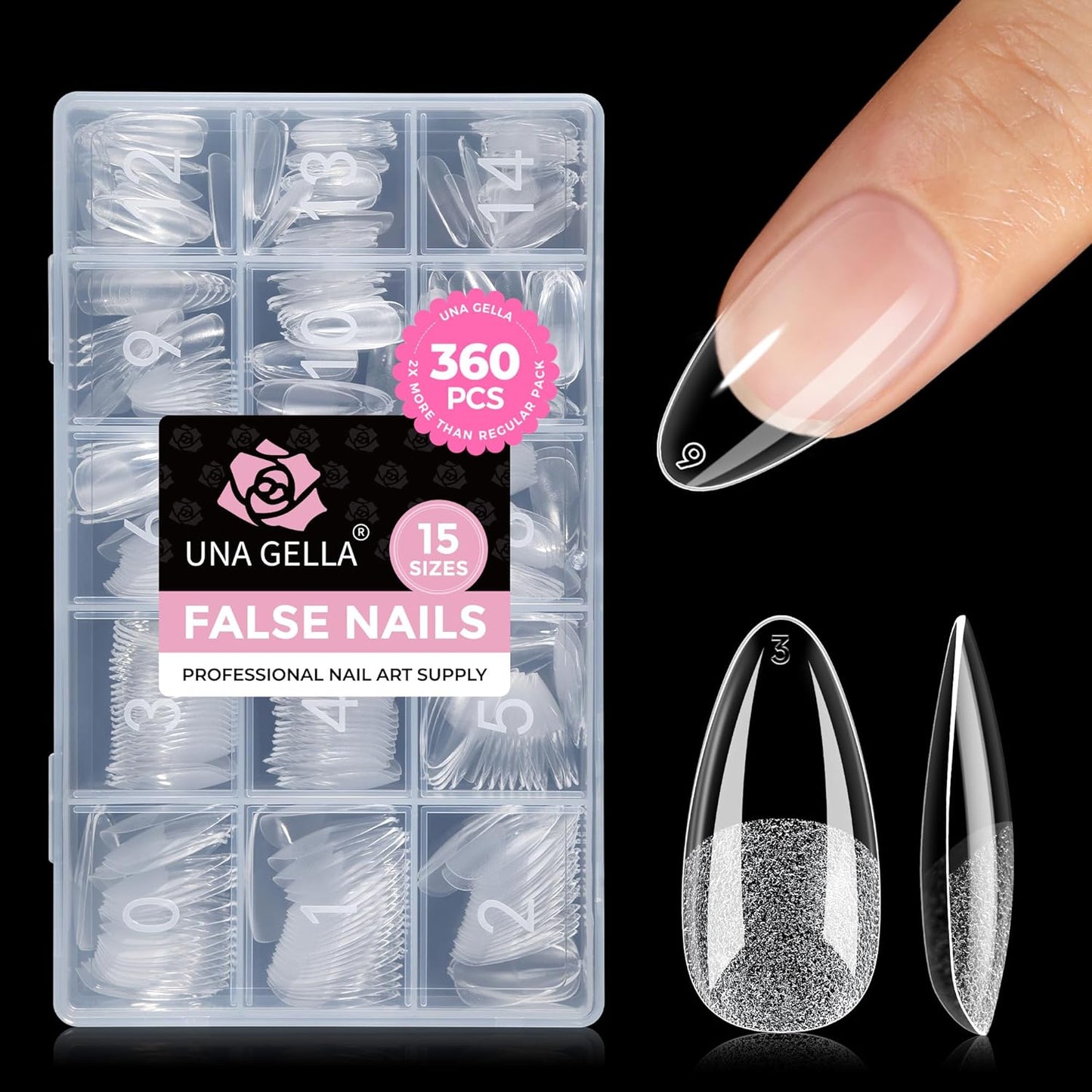 Super Strong Nail Glue - 10ml Quick Drying Gel for Press-On Nails | Long-Lasting & No Lamp Needed