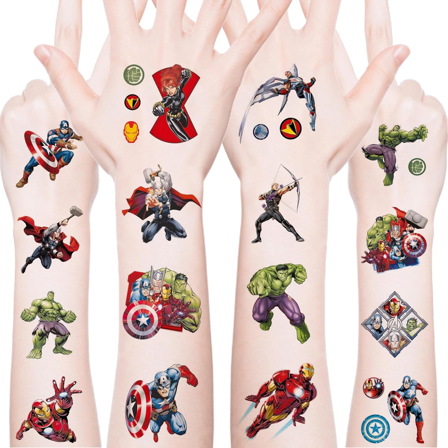 Zootopia Temporary Tattoos - 20pcs Fun Stickers for Teens Birthday Parties | Party Favors & Game Rewards