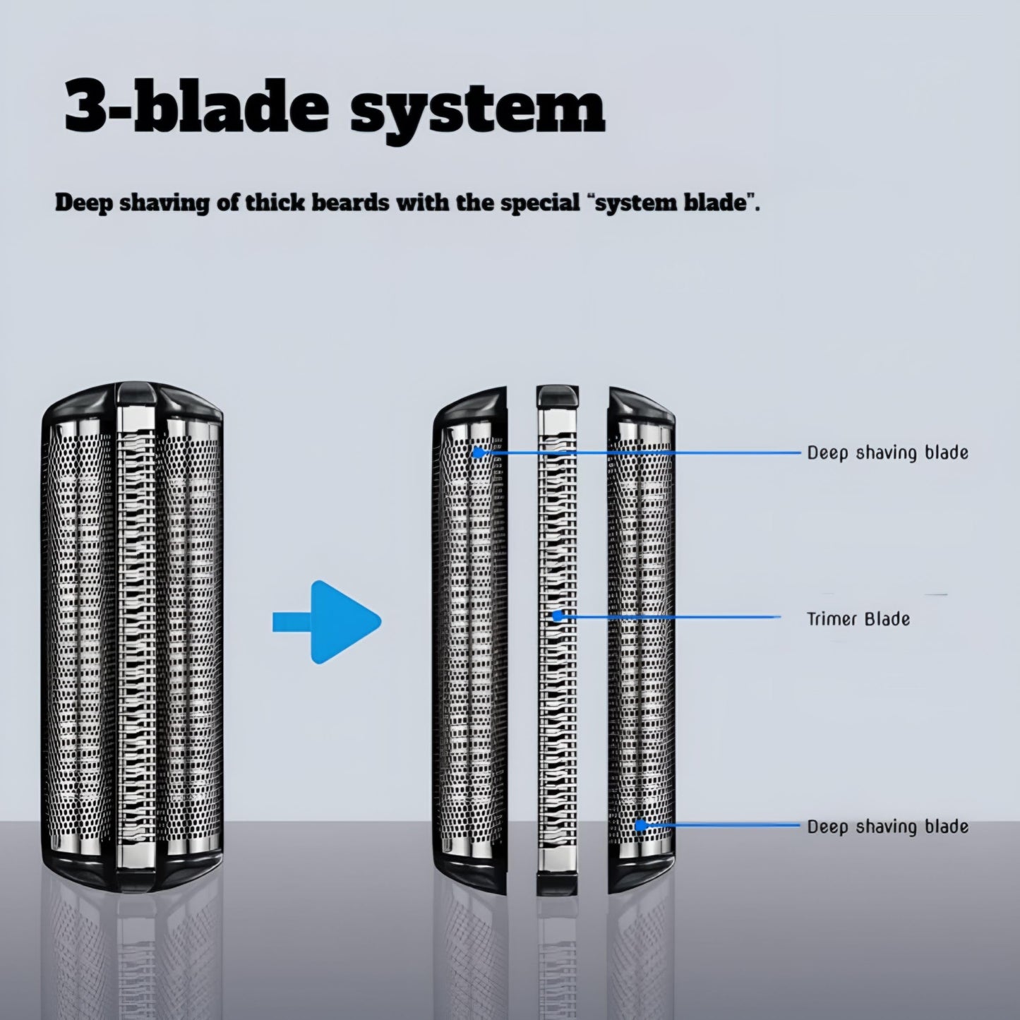 ES8013 Replacement Blade replacement foil head Compatible with Series ES9013 ES9087 ES9068 ES8101 ES-CST2S, ES-CST2R, ES-CST2T, ES-LT41