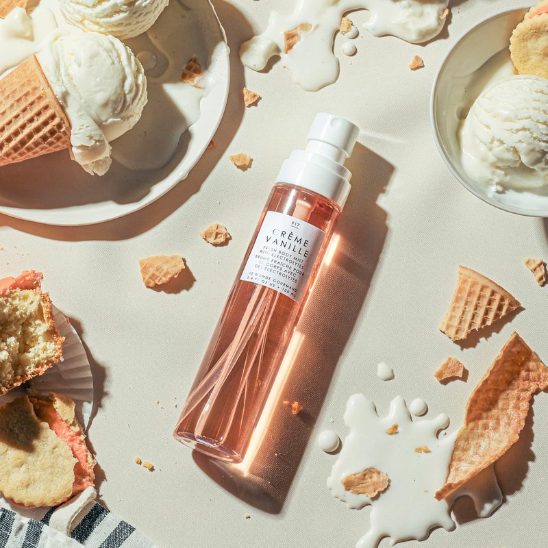 Le Monde Gourmand Crème Vanille Body Spray - Hydrating Vanilla Brown Sugar Mist | 3.4 fl oz (100 ml)