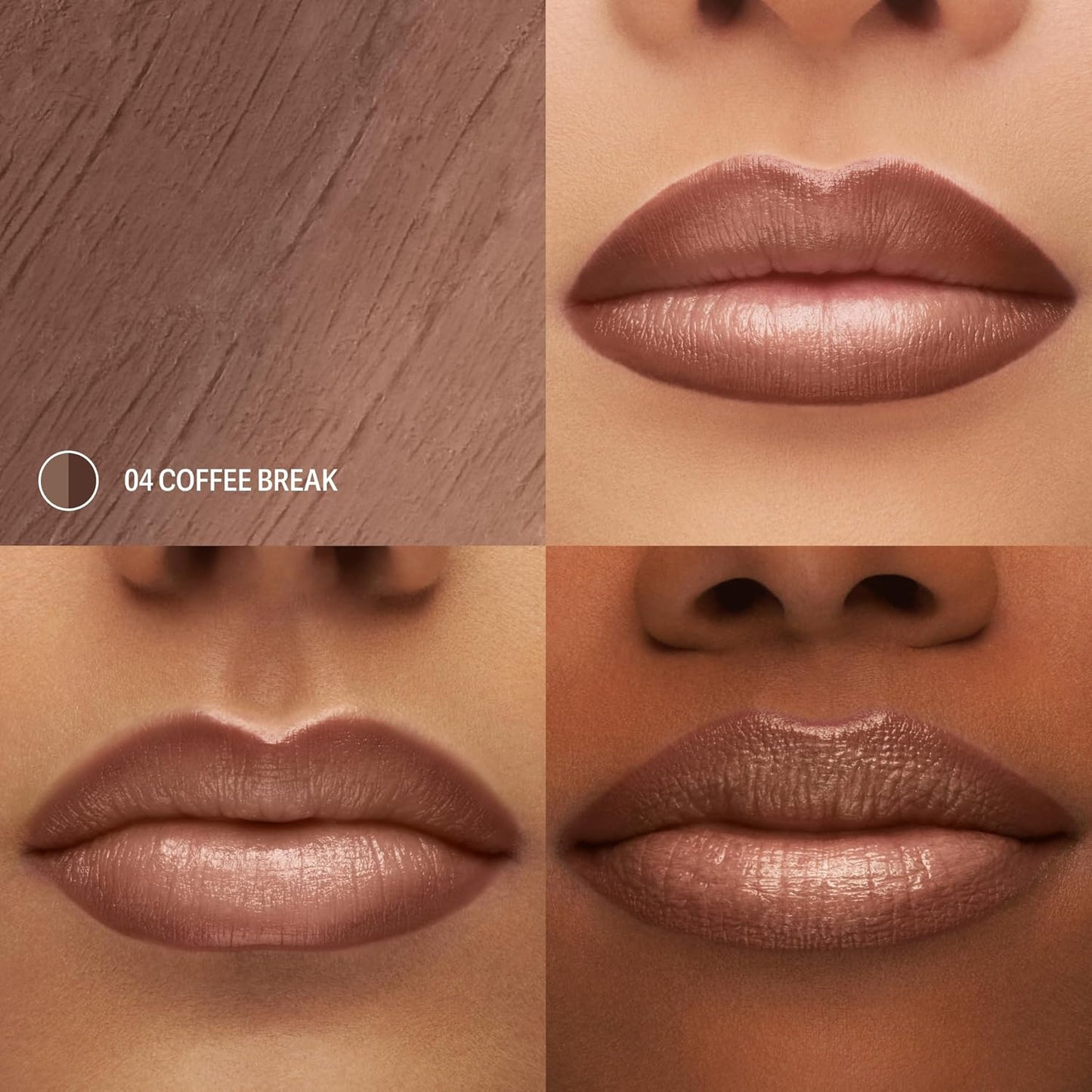 Sacheu DoubleDown Lip Definer - 2-in-1 Hydrating Lip Liner & Balm | Creamy Satin Finish, Coffee Break