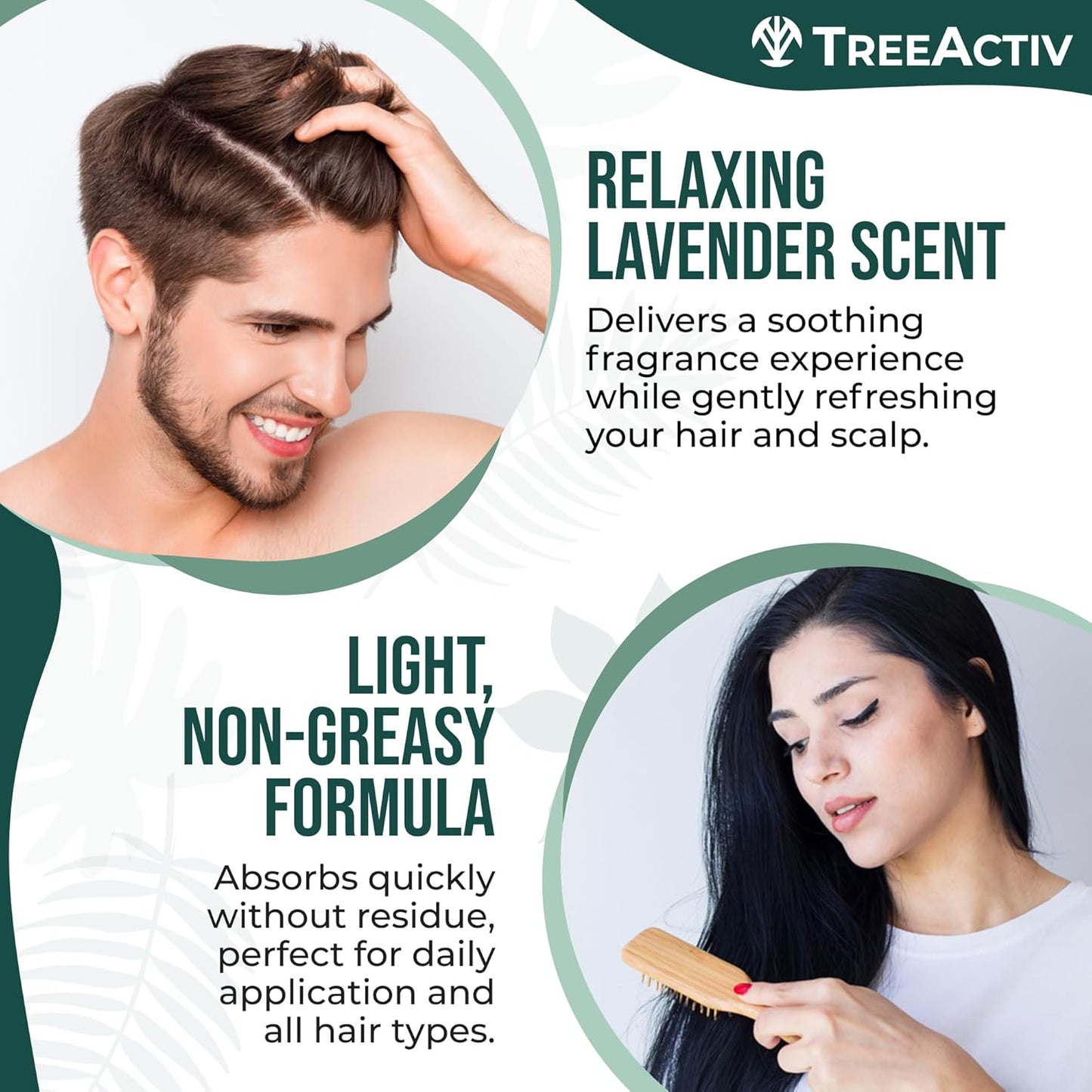 Nourishing Hair Growth Spray - Biotin & Lavender Oil for Fuller, Softer Hair | Lightweight Leave-In Formula, 8 fl oz