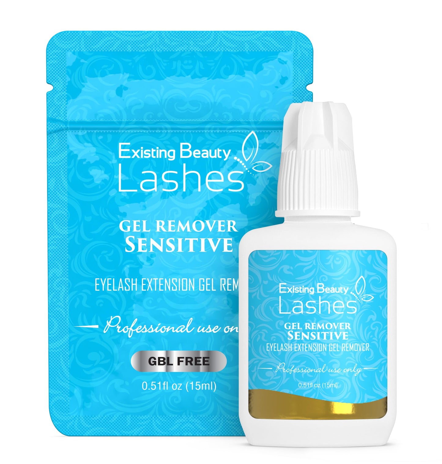 Existing Beauty Lash Extension Remover Gel - Sensitive Eyelash Remover 15ml