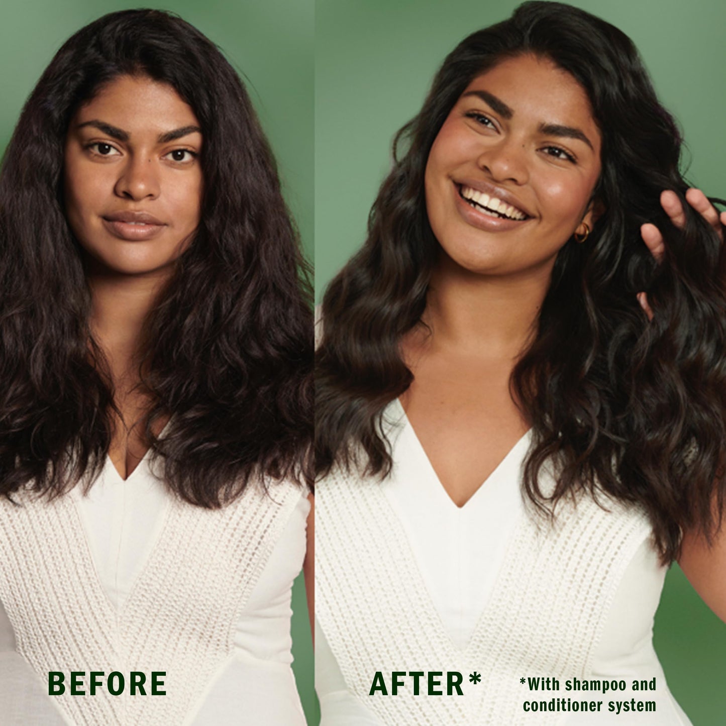 Herbal Essences Bio: Renew Hemp + Potent Aloe Sulfate Free Shampoo Frizz Control 13.5 Fl oz, 5.398 Fl oz