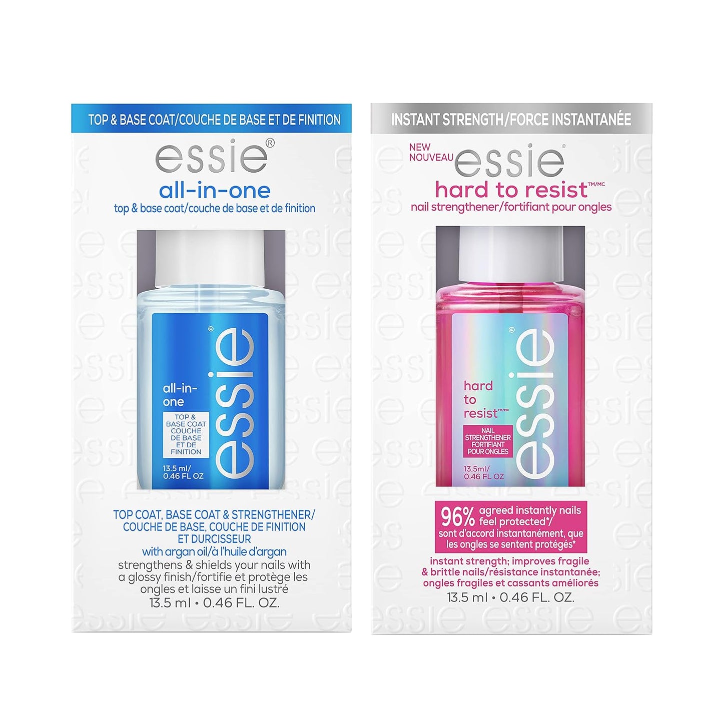 Essie Nail Care - 8-Free Vegan Base Coat for Smooth, Sleek Finish | 0.46 Fl Oz