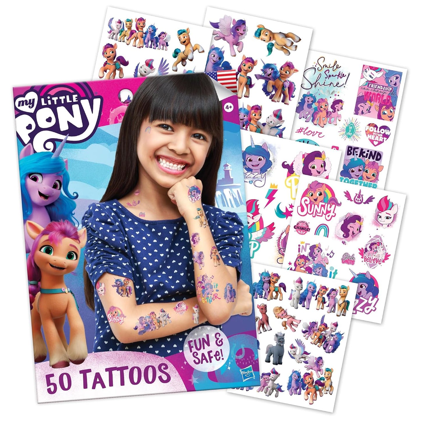 Transformers Temporary Tattoos for Kids - Safe Ink Birthday Party Favors | 50 Pack Set