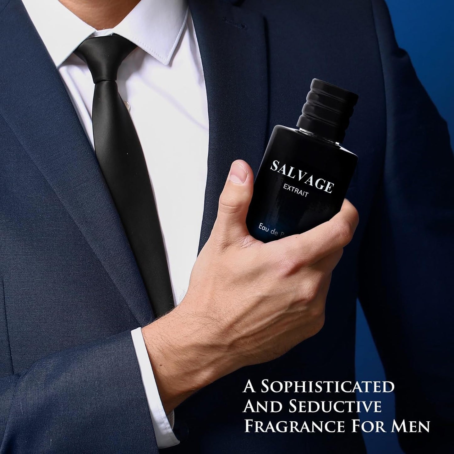 Extrait Eau De Parfum for Men - Grapefruit & Spices | Lavender & Wood Notes | 100ml Elegant Cologne for Everyday Wear