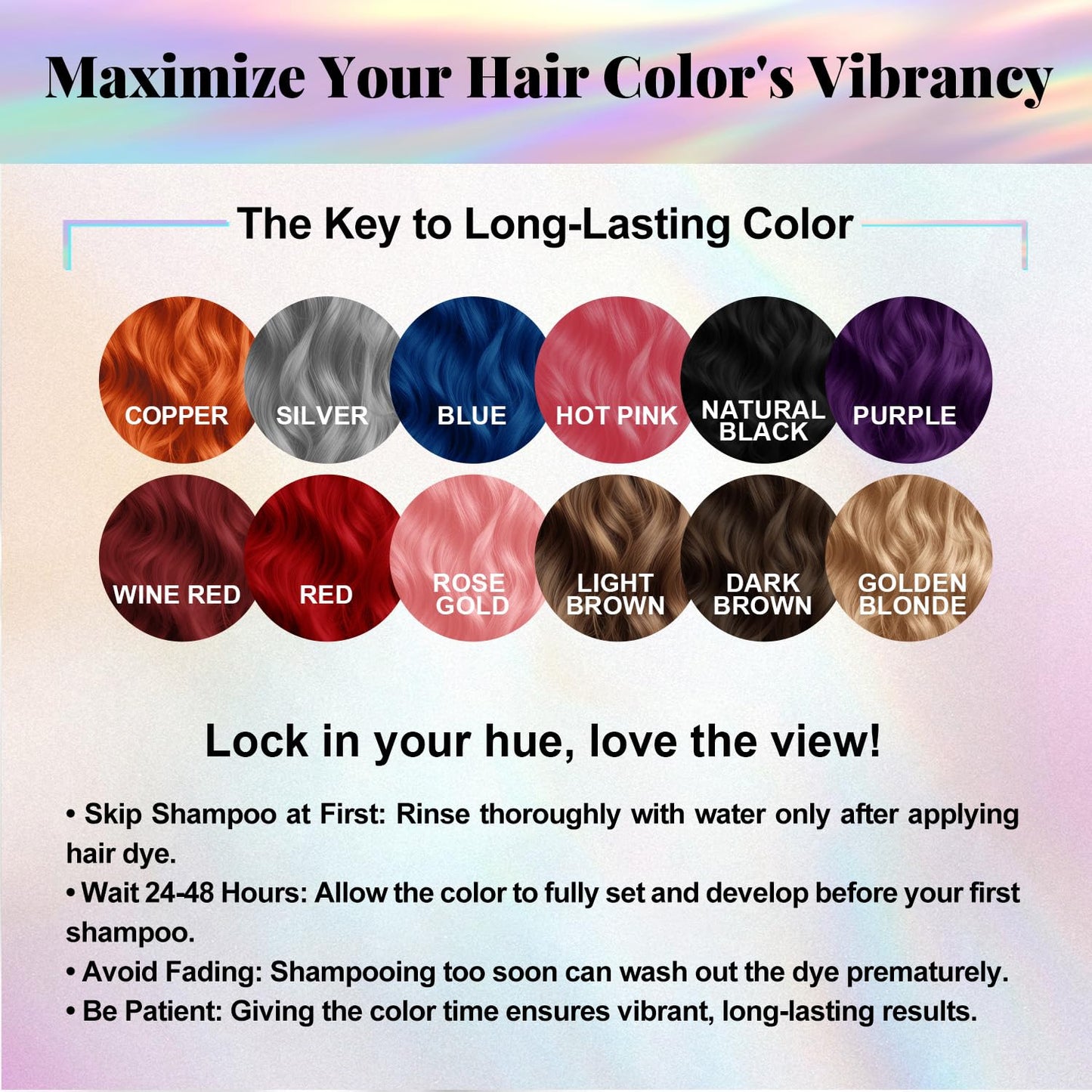 Vegan Semi-Permanent Hair Color Mask - Plant-Based Color Depositing Conditioner for Color-Treated Hair - 10.15oz | Dark Brown
