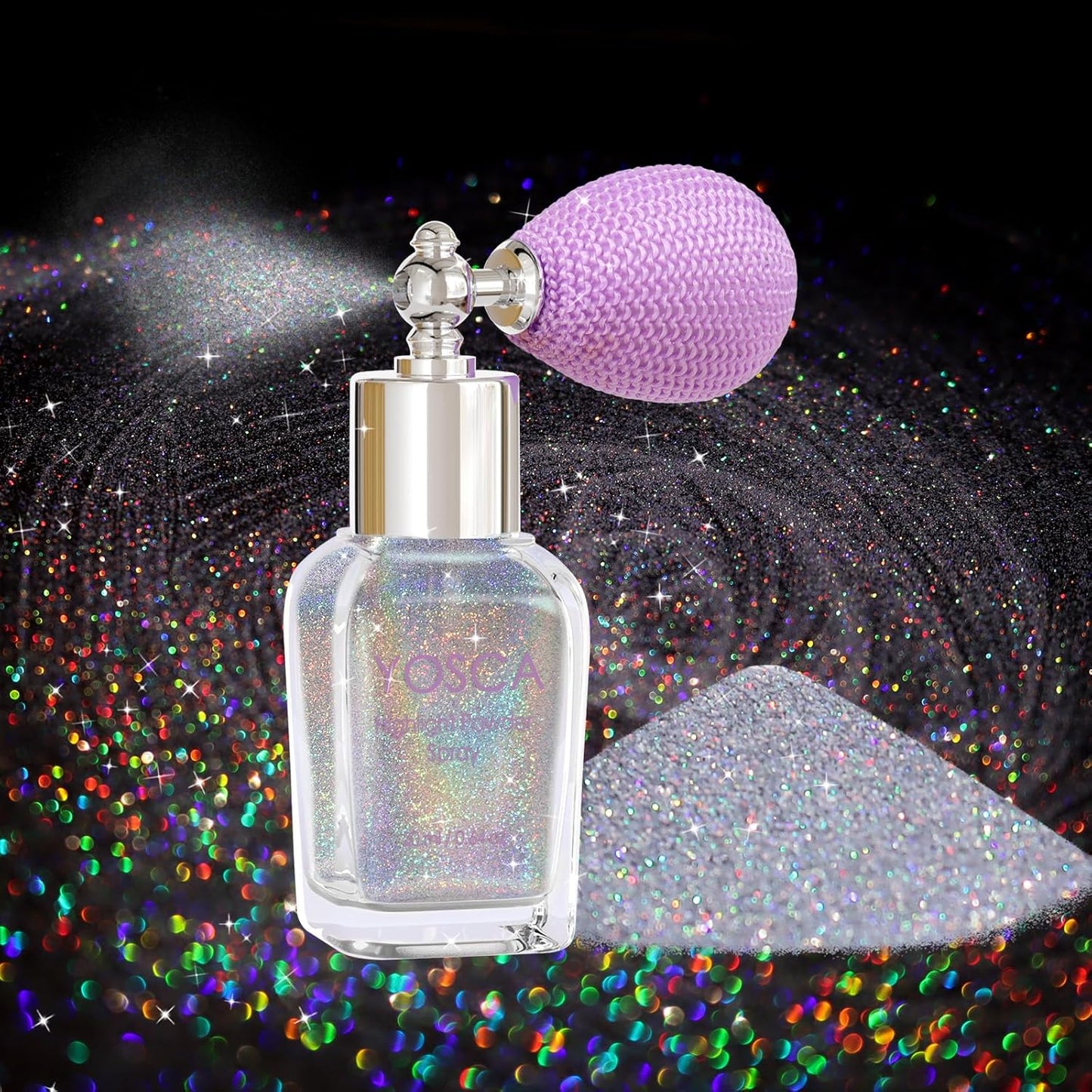 Body Glitter Spray - 30ML Loose Shimmer Powder for Hair, Face & Nail Art | Perfect for Festivals & Parties