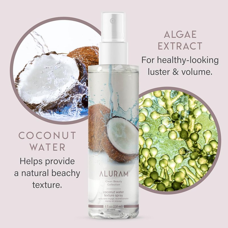 Coconut Water Texture Spray - Adds Definition & Volume | 8 Fl Oz