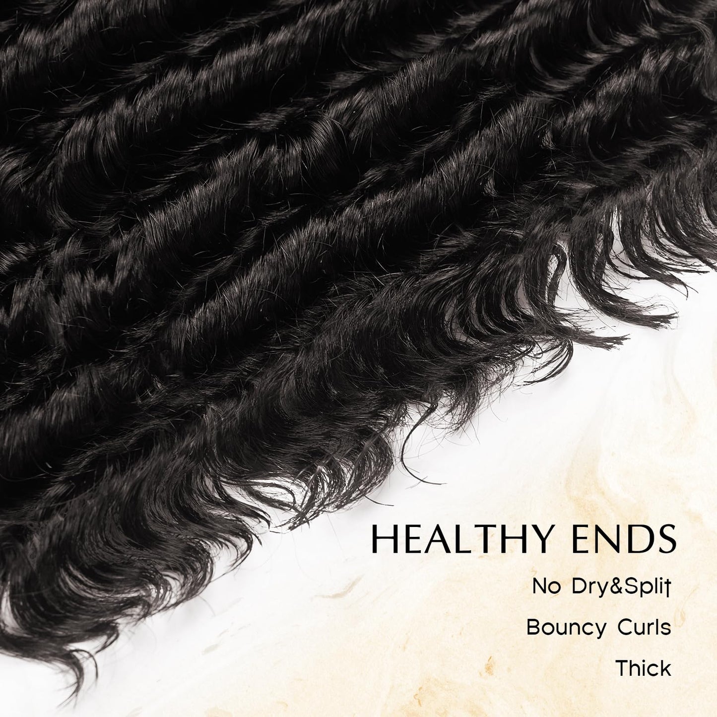 WEQUEEN Human Hair Bundles Deep Wave 16A Brazilian Virgin Hair 16 18 20 Inch, Wet And Wavy Bundles, Flip Over Quick Weave 3 Bundles for Women